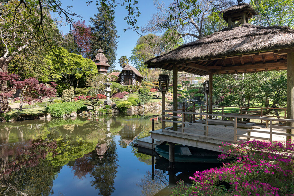 Vue sur le Parc Oriental de Maulévrier